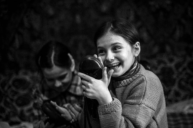 Arik Shraga. Moldova. Chishinau. Katja and Nastja