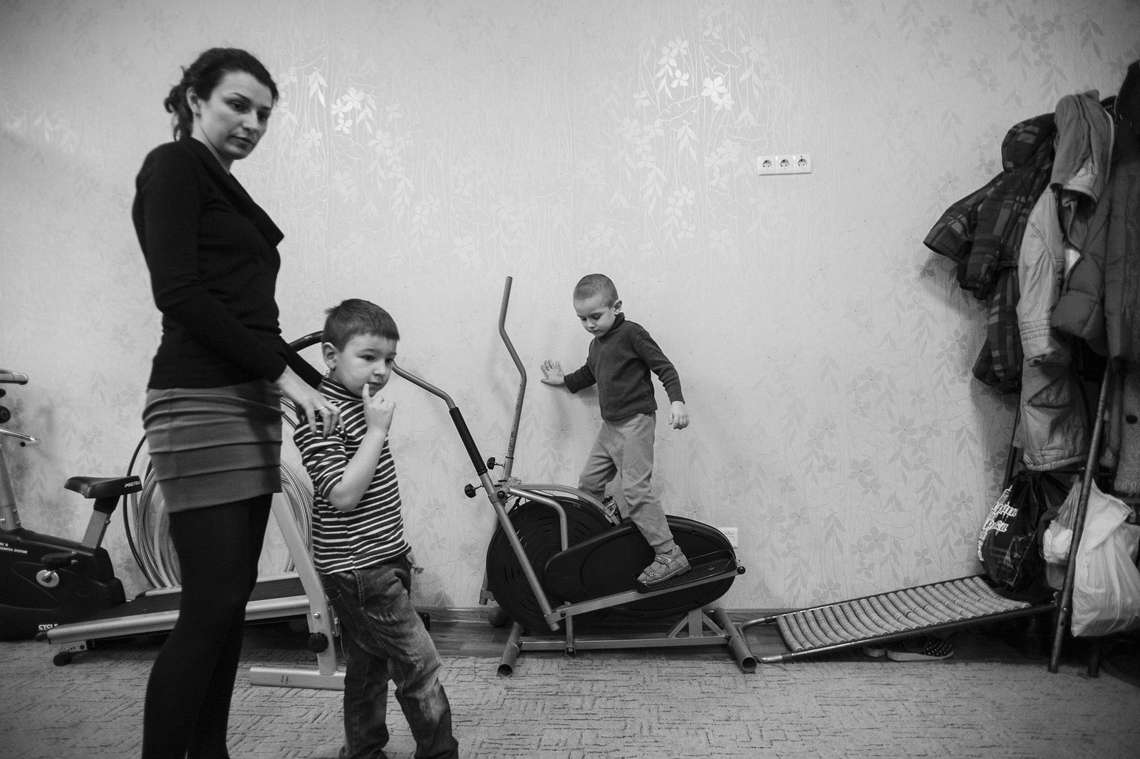 Арик Шрага. Восточная Украина. Харьков. Детская программа для детей-инвалидов // Благотворительная организация "Джойнт" (www.jdc.org), по заказу которой выполнена съемка, финансирует детский дневной центр для детей-инвалидов из неблагополучных семей