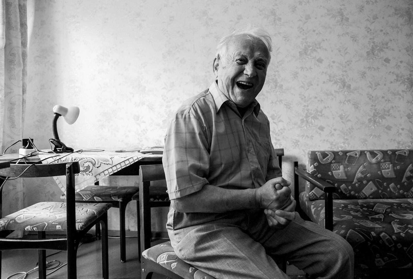 Arik Shraga. Humanitarian Photography. The only thing that scares Dmitry is Alzheimer