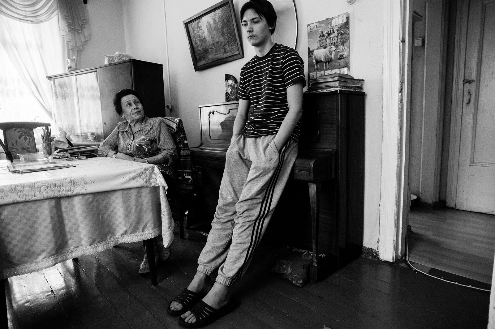 Arik Shraga. Russia. Ural region. Yekaterinburg. Dima Both his parents have died of drug abusement. His mother gave birth to many children but never took care of any of them. Some of her known children are at children’s homes, some were adopted. Dima happened to be the luckiest of all: he was taken by his granny who is strong, caring and loving.