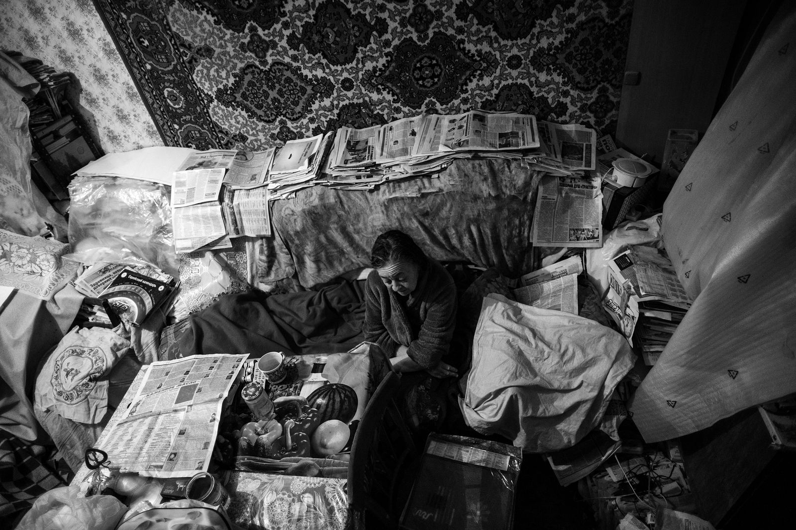 Arik Shraga. Russia. Ural region. Cheljabinsk. Frida Frida’s deep depression lasts for 7 years so far since her son passed away. Frida’s nowadays life is filled with nothing else but remembering her son. He was a known composer and musician, widely acknowledged in the region
